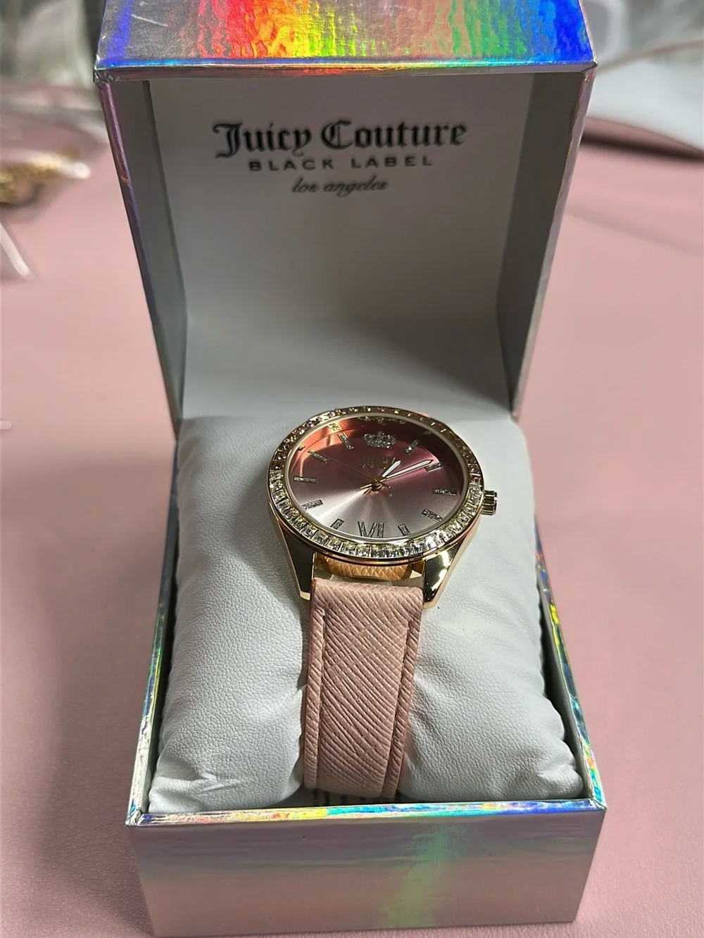 Juicy Couture Pink Women's Fashion Watch